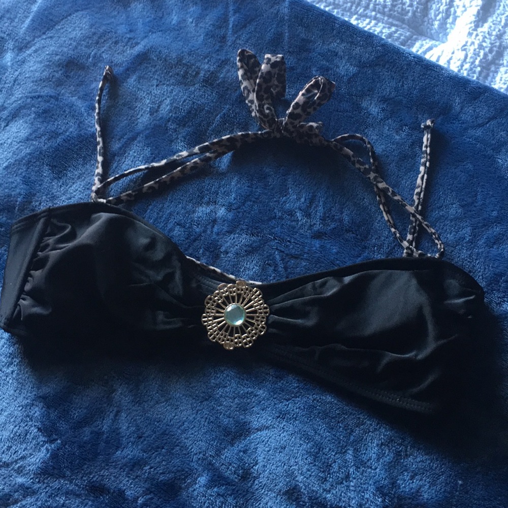 Xhiliration brand halter swim top!